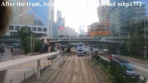 電車後，租庇利街～莊士敦道 After the tram, Jubilee Street～Johnston Road, Hong Kong, mhp1772, Oct 2021