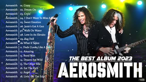 Aerosmith Greatest Hits Full Album 2023