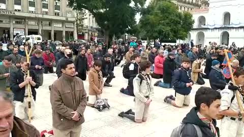 Argentina: Men's rosary prayer (May 28, 2022)