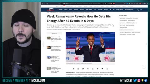 Vivek Ramaswamy ROASTS Van Jones For SHAKING Over His GOP Debate, Tells Him STFU In HILARIOUS Speech