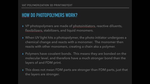 Vat Polymerization 3D Printing Lesson - SLA, DLP, and Two Photon Approach