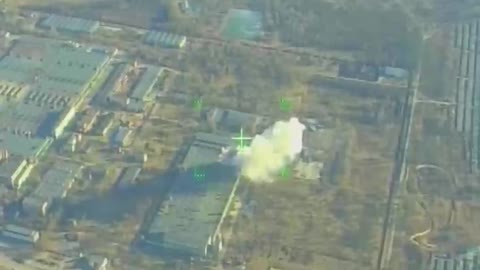 Russian drones attacking Ukrainian positions