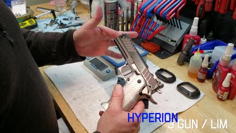 Hyperion Bench Video - Atlas Gunworks - 3 Gun and Limited Class 2011 Style Pistol