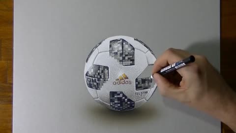 Draw Icon Letters On A Football