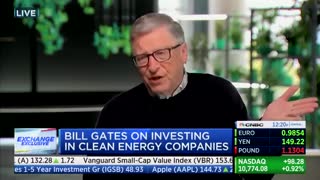 Bill Gates praises Blackrock and tells businesses that climate taxes are on the way.