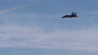 Blue angels fly by at MCAS Miramar