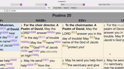 Psalms Part 1 - Lesson 5, 20, 21, 22