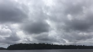 Cloud time lapse in northern ontario