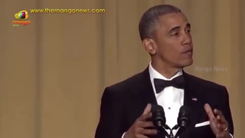 Barack Obama Funny Jokes About Donald Trump At White House Correspondents' Dinner | Mango News