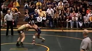 Jarett Chiri vs Alex Mead #1 152lb USA vs Iowa wrestling