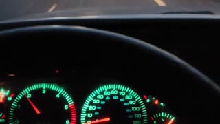 Broken speedometer