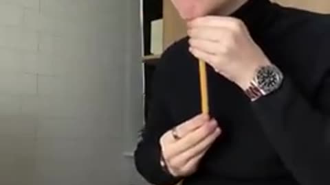 INSANE breadstick trick 😂