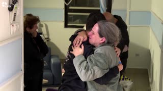 Freed hostages reunite with family in Israel