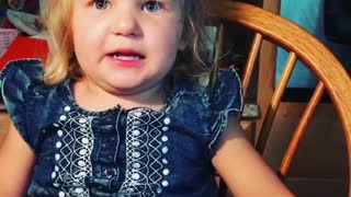 Little Girl Has Hilariously Intense Love For Blueberries