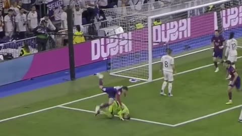 Christensen's goal in El classico
