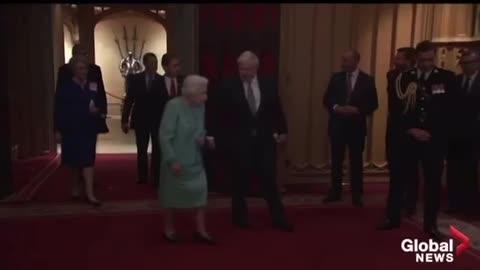 The Queen welcomes one of the globalist plandemic organisers, Bill Gates