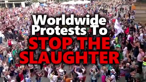 Worldwide Protests To STOP THE GENOCIDE & FREE HUMANITY: Germany, Australia, Canada & More