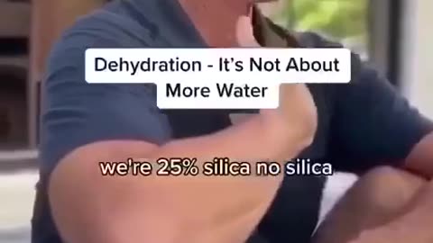 98% of the population is chronically dehydrated