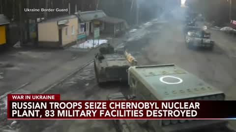 Russian forces seize control of Chernobyl nuclear plant, Ukrainian official says