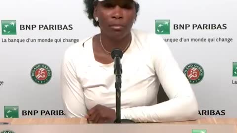 Venus Williams epic mic drop 👑