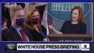 Psaki DEFENDS Maskless Joe Biden When Confronted By Reporter