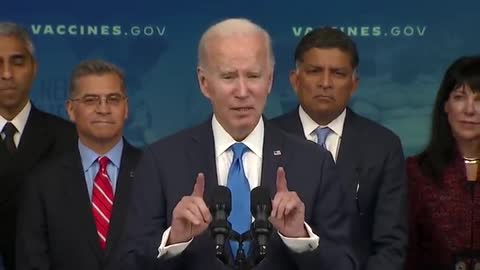 Biden: "Almost everyone who will die from COVID this year will not be up to date on their shots."