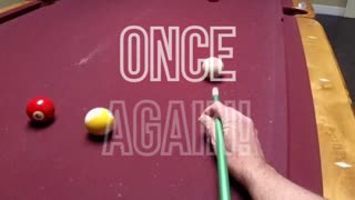 LONG BANK SHOT INTO THE CORNER POCKET!