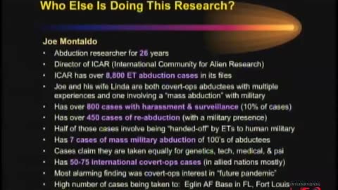 The Reality of Government Sponsored Covert - Ops Abduction Experiences