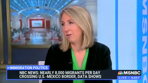 'Migrants Who’re Caught In The Middle': MSNBC Reporter Admits Biden Not Acting On Border