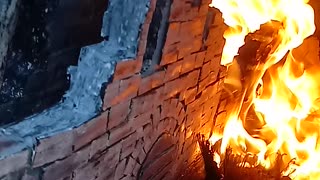 The Burning of Firelink Shrine