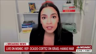 AOC is terrified that certain members of congress cant go to Israel