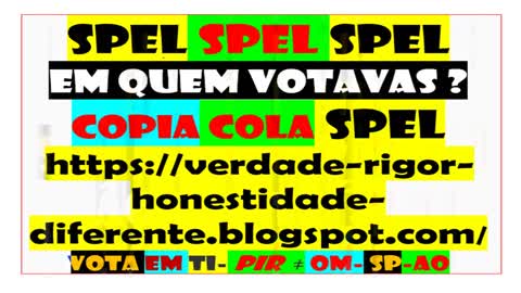 SPEL EM QUEM VOTAVAS ? FMAERD QIHDASS- politics-ap 3