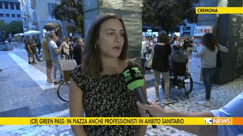 (CR) Green Pass: in piazza anche professionisti in ambito sanitario