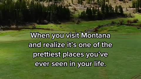 When you visit Montana and realize it's one of the prettiest places you've