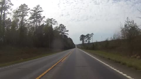 Todays Ride Through rural SC and GA going Wes