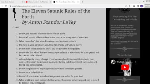 Why I REJECT Satanism and Luciferianism but not for the reasons you'd think