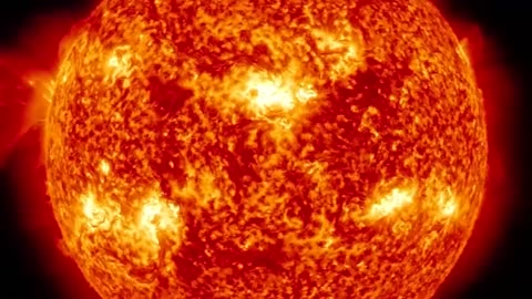 High definition video of sun