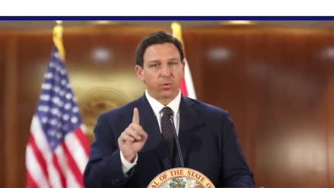 Gov. Desantis Blasts Dems for Politics!