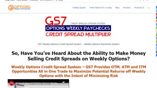 Introducing GS7 Weekly Options Credit Spread System