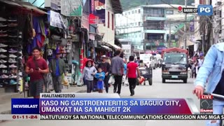 Kaso ng gastroenteritis sa Baguio City, umakyat na sa mahigit 2K