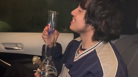 Taking Huge Bong Rips!!! With Cam and High Caliber