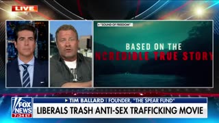 Tim Ballard: Pedophiles salivating at media outlets ripping 'Sound of Freedom' (Jul 11, 2023)