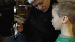 Malachi’s Video Call with Santa Claus