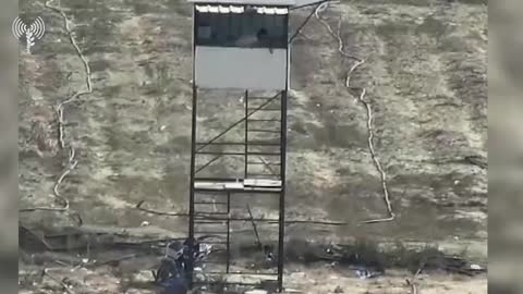 The Israel Defense Forces release footage of the destruction of Hamas observation posts