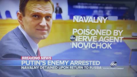 Alexey Navalny arrested and detained