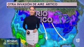 Jackie Guerrido delivers the weather forecast