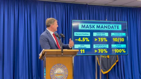 Gov. Chris Sununu Explains New Hampshire's Mask Mandate