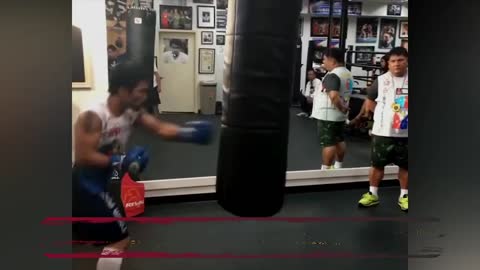 MANNY PACQUIAO TRAINING VIDEO