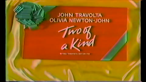 December 23, 1983 - TV Trailer for 'Two of a Kind' with Travolta & Newton-John