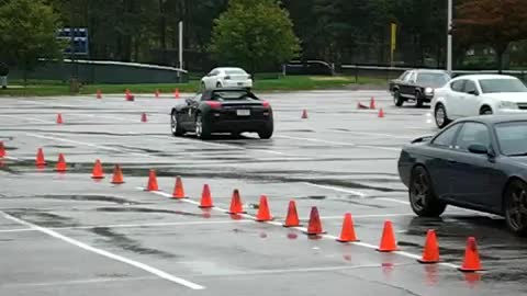 1989 Crown Vic at Auto Cross